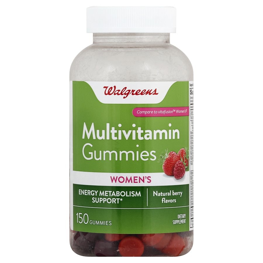  Walgreens Women's Multivitamin Gummies Berry 