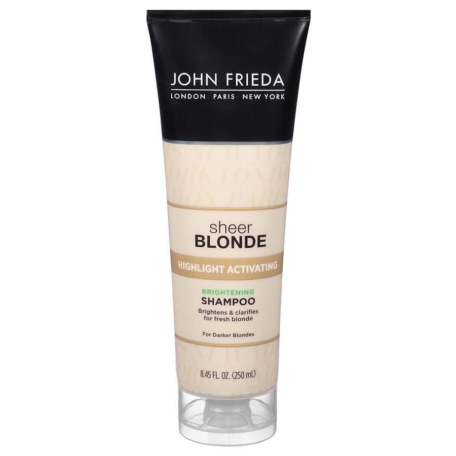  John Frieda Sheer Blonde Highlight Activating Darker Shampoo Darker Blondes 