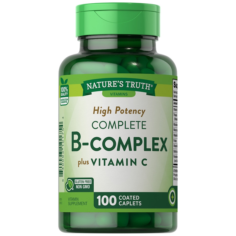 Natures Truth Timed Release High Potency B Complex Plus Vitamin C