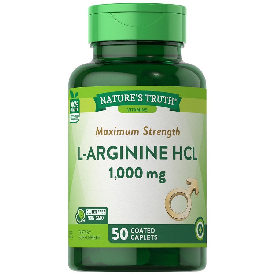 Nature's Truth Maximum Strength L-Arginine HCL 1,000 mg