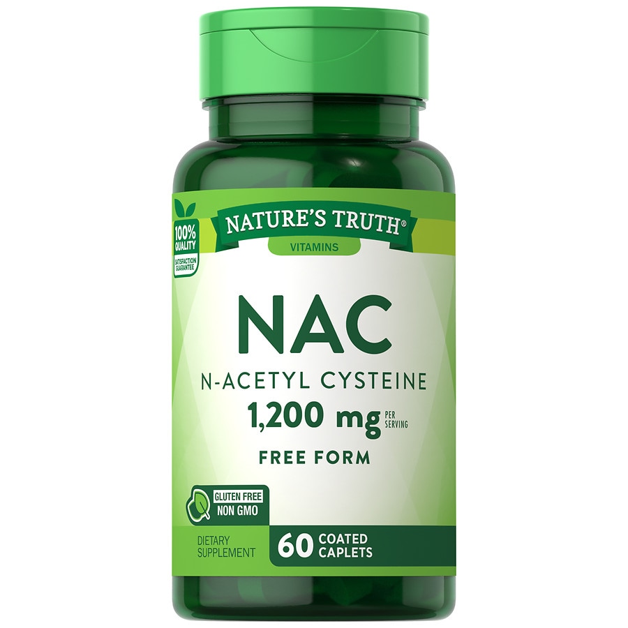 Nature's Truth NAC N Acetyl Cysteine 20,20 mg   Walgreens