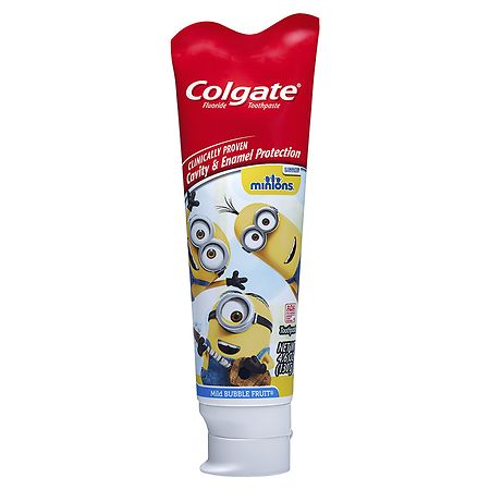 Colgate Kids Minions Toothpaste Mild Bubble Fruit