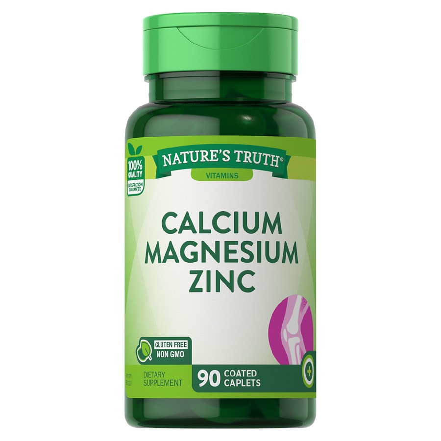 Natures Truth Calcium Magnesium Zinc Plus Vitamin D3