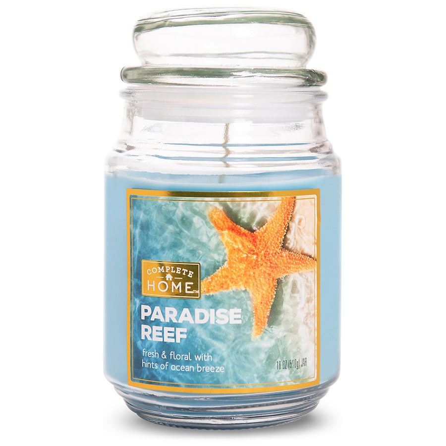  Complete Home Jar Candle Paradise Reef 