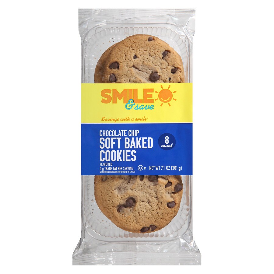 Smile & Save Soft Baked Cookies Chocolate Chip