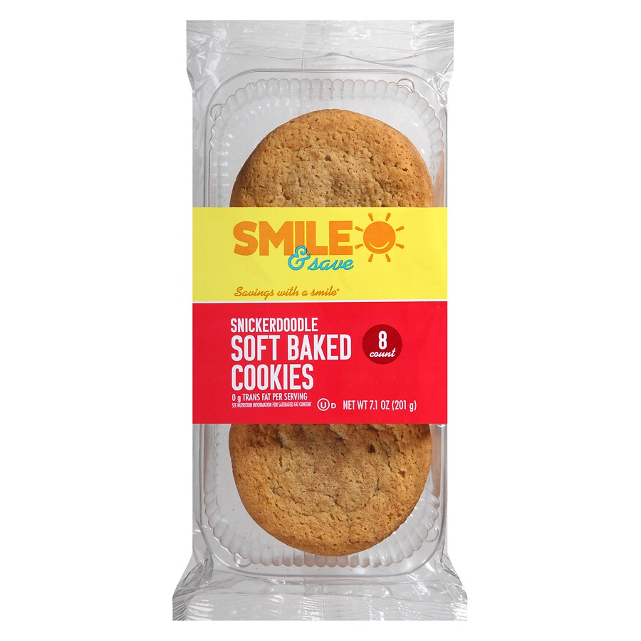 Smile Save Soft Baked Cookies Snickerdoodle Snickerdoodle