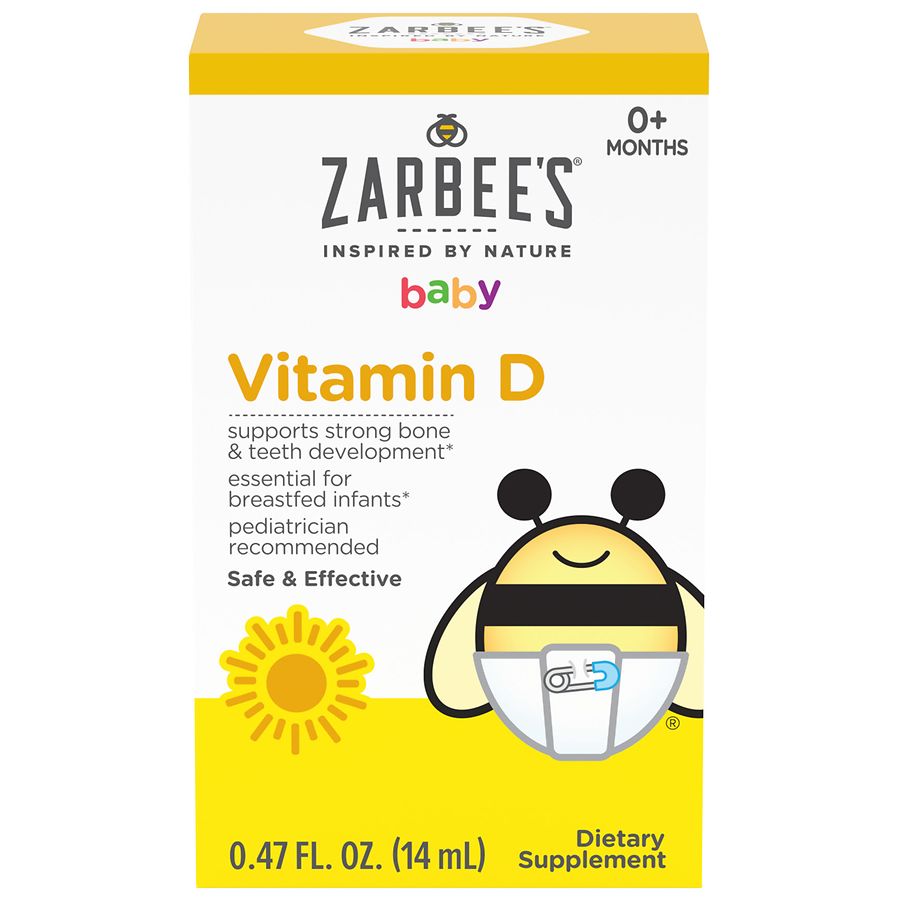 Zarbee S Naturals Baby Vitamin D Walgreens