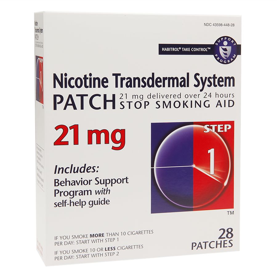 Equate Clear Nicotine Transdermal System Stop Smoking Aid Patches - Pack of  14, (49035589588) for sale online - eBay