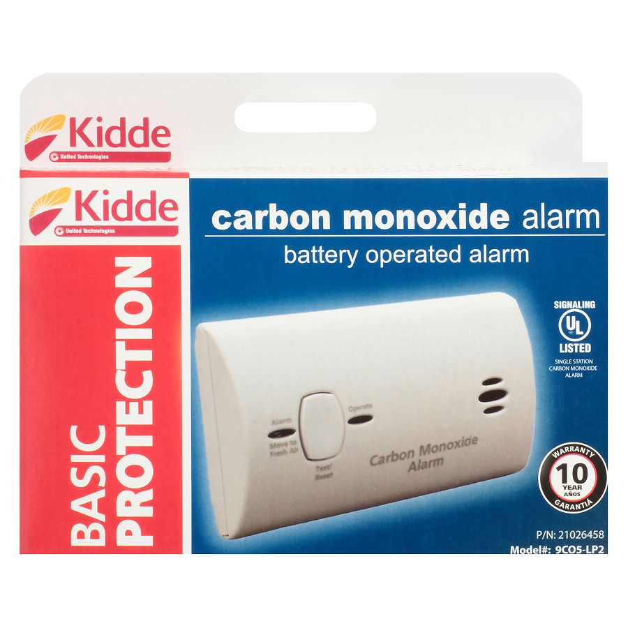 Kidde United Technologies Battery Carbon Monoxide Alarm Model # 9C05-LP2 New