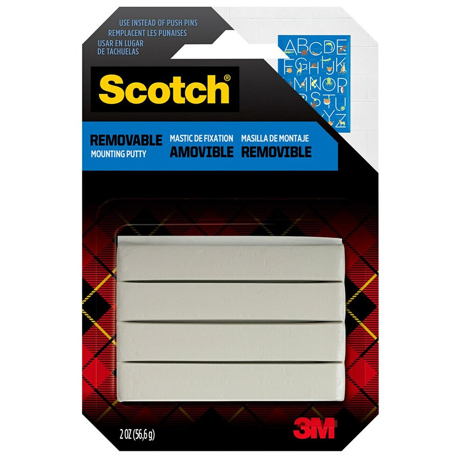 Scotch Mounting Putty Removable Walgreens