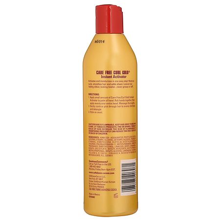 Care Free Curl Gold Instant Curl Activator Walgreens