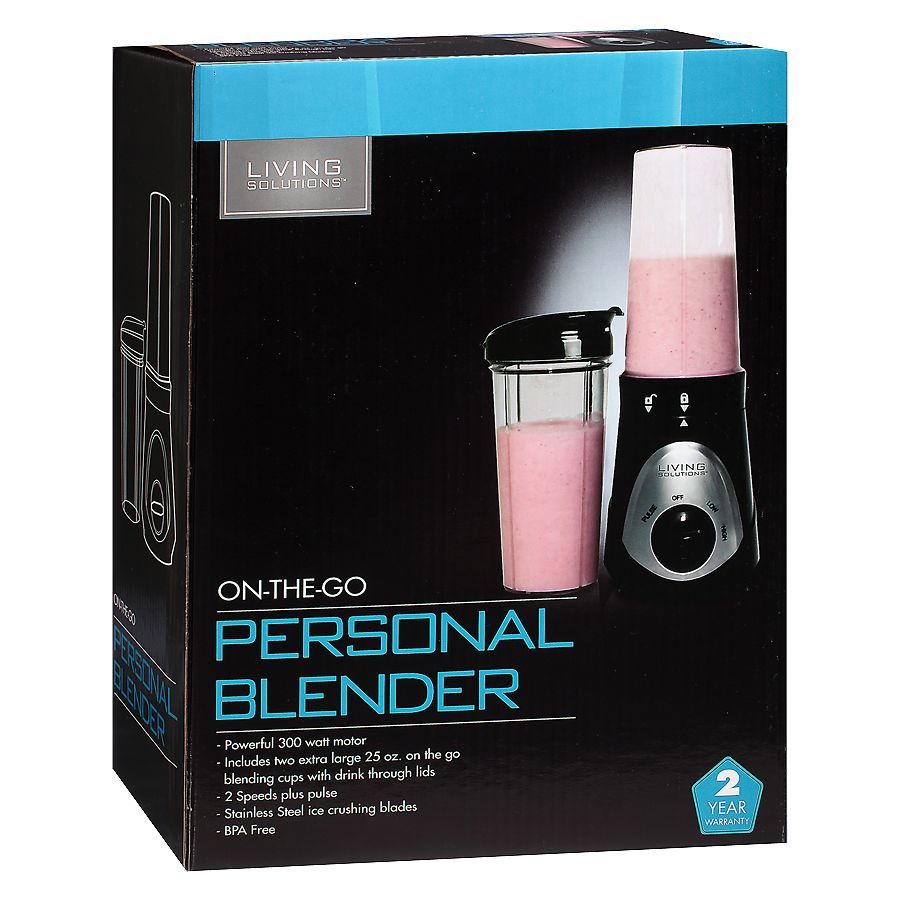 Walgreens Single Cup Coffee Maker Living Solutions Personal Blender 