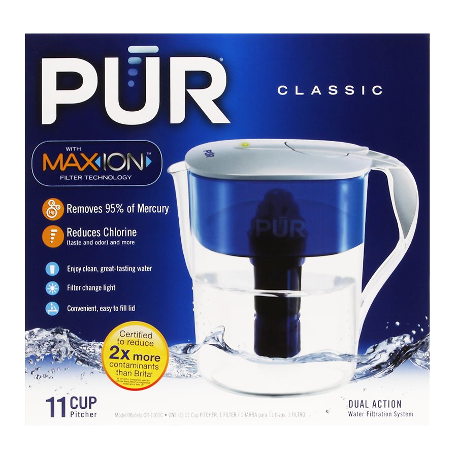 PUR Water Filter Pitcher Classic 11 Cup