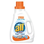 All Liquid Detergent Free & Clear Oxi