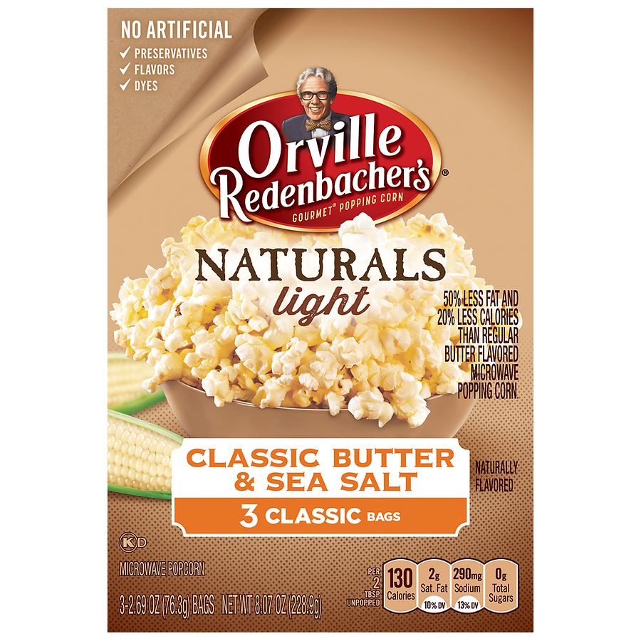 Orville Redenbacher Gourmet Naturals Classic Butter | Walgreens