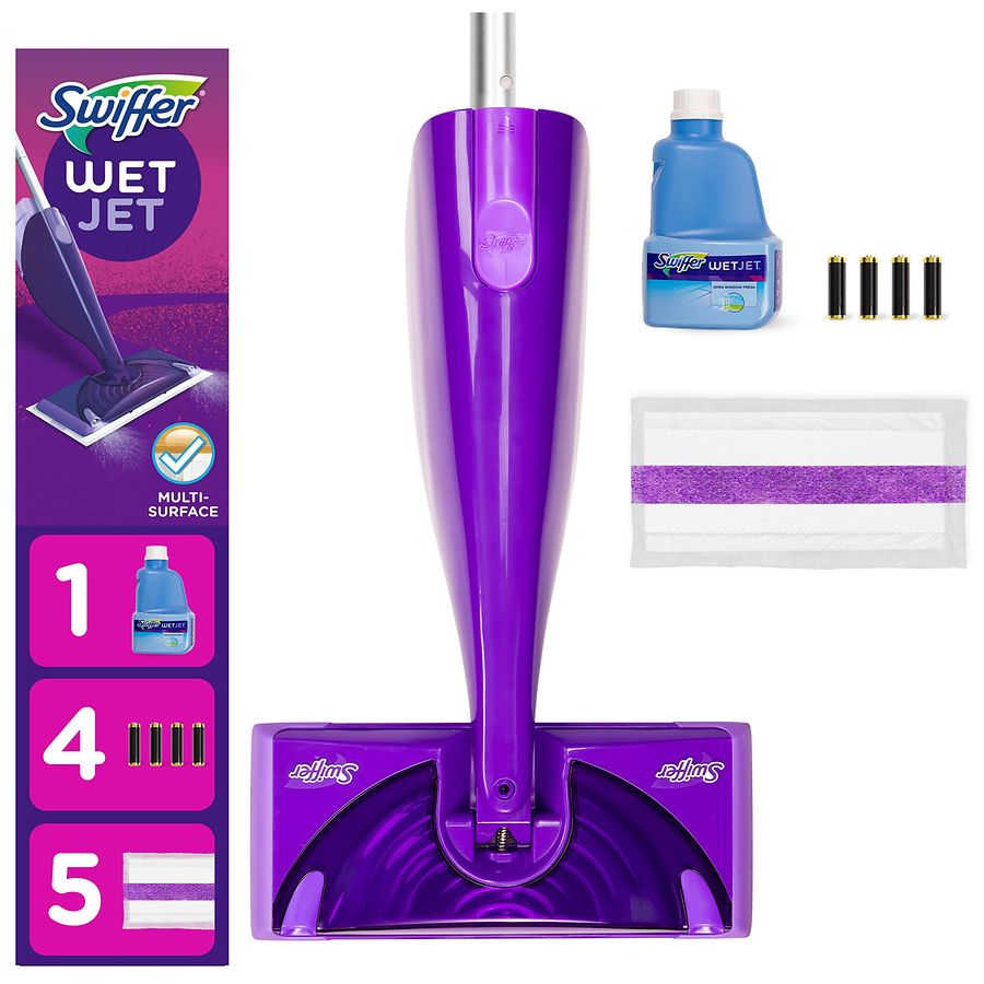 Swiffer Wetjet Floor Mop Starter Kit Walgreens