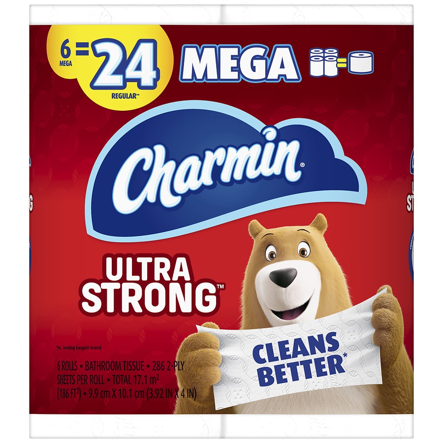 Charmin Ultra Strong Mega Roll Toilet Paper