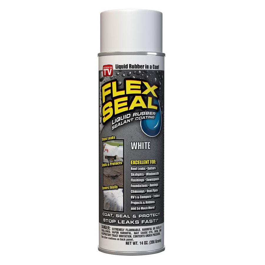 Flex Seal Spray Rubber Sealant Coating White