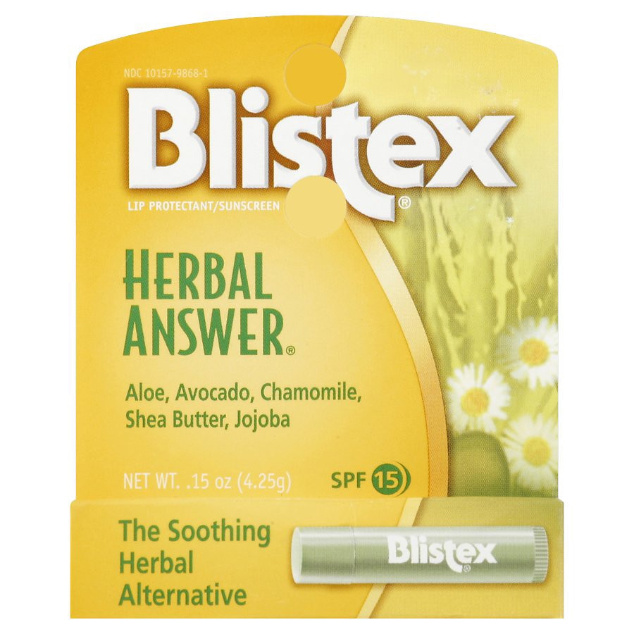  Blistex Herbal Answer Lip Protectant, SPF 15 