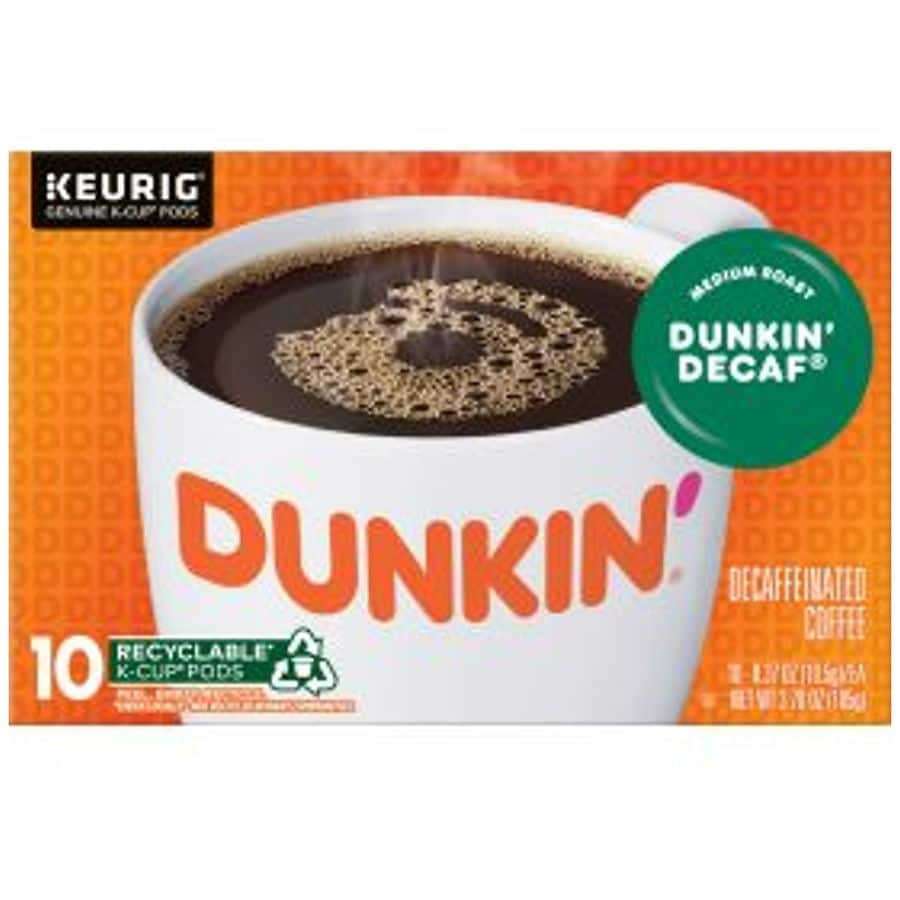 Dunkin Donuts Coffee K Cups Decaf Original Walgreens