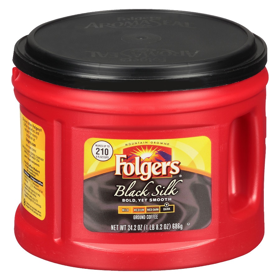 Folgers Coffee Black Silk