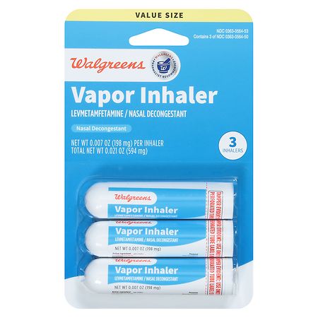 Walgreens Vapor Inhaler Walgreens
