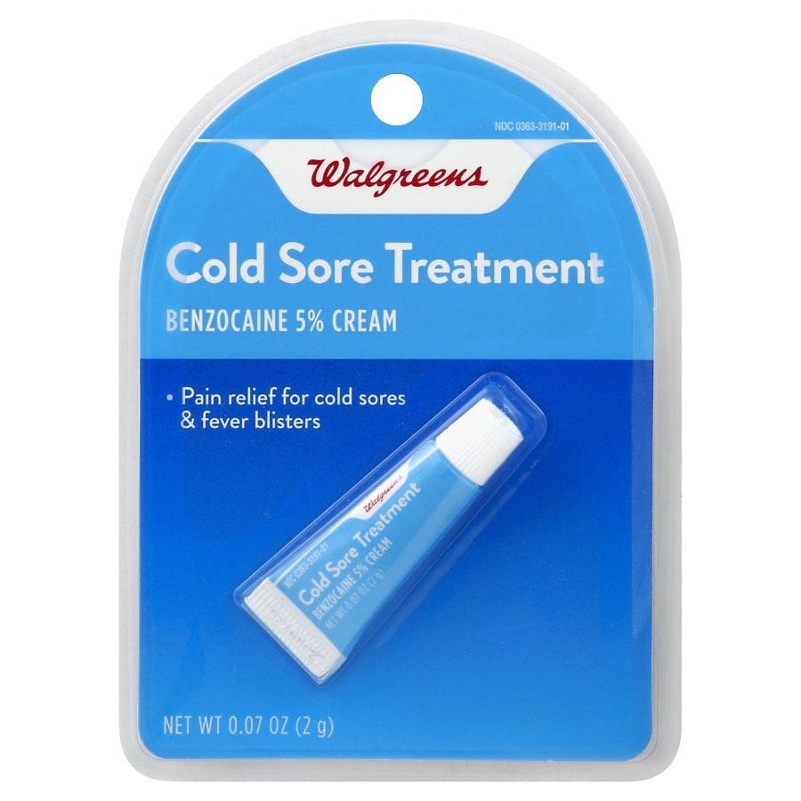  Walgreens Cold Sore Cream 