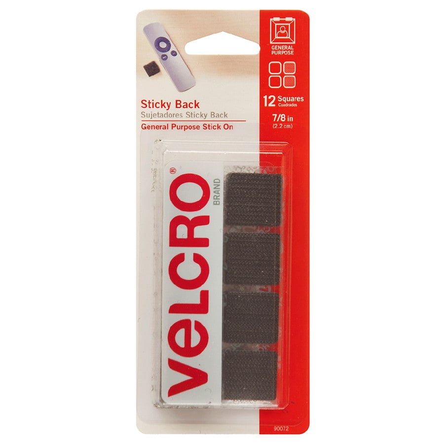  Velcro Brand Sticky Back Fasteners Black 