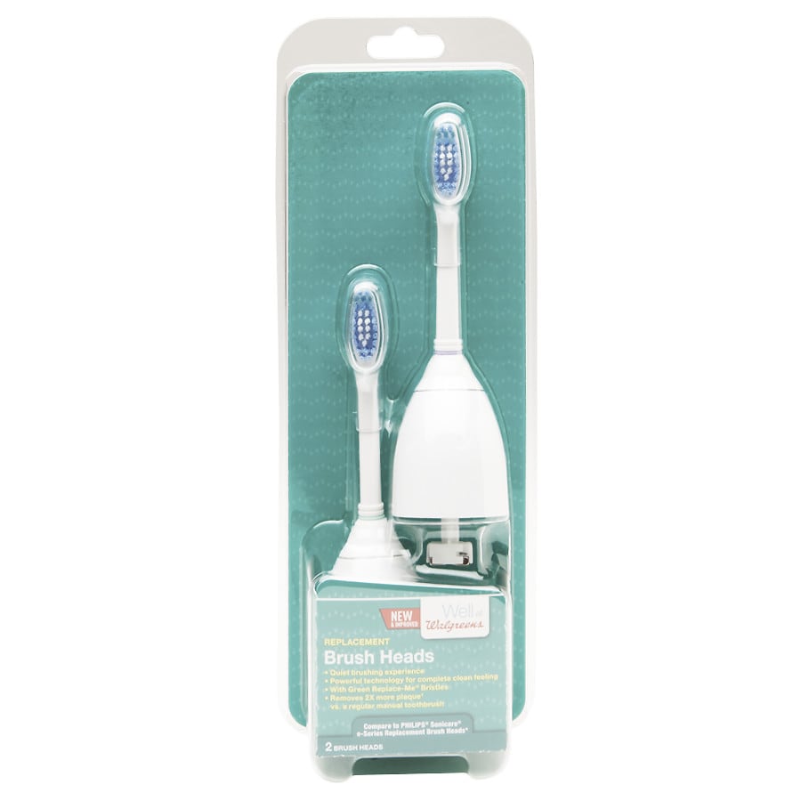  Walgreens Replacement Brush Heads 