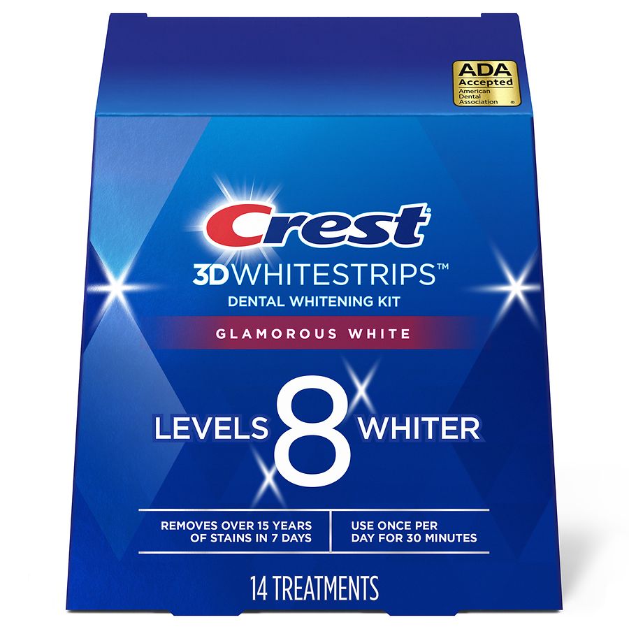 crest 3d white strips luxe