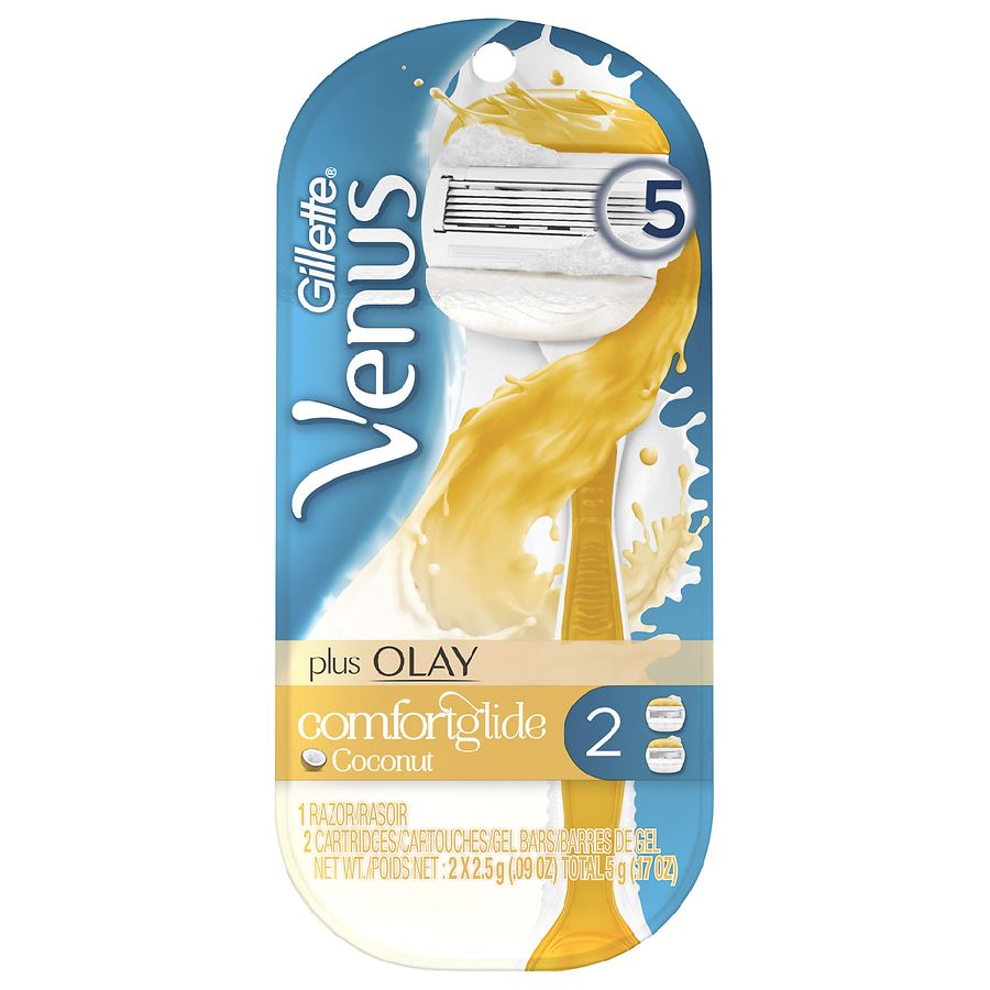 Gillette Venus ComfortGlide with Olay Women¿s Razor + 2 Refills