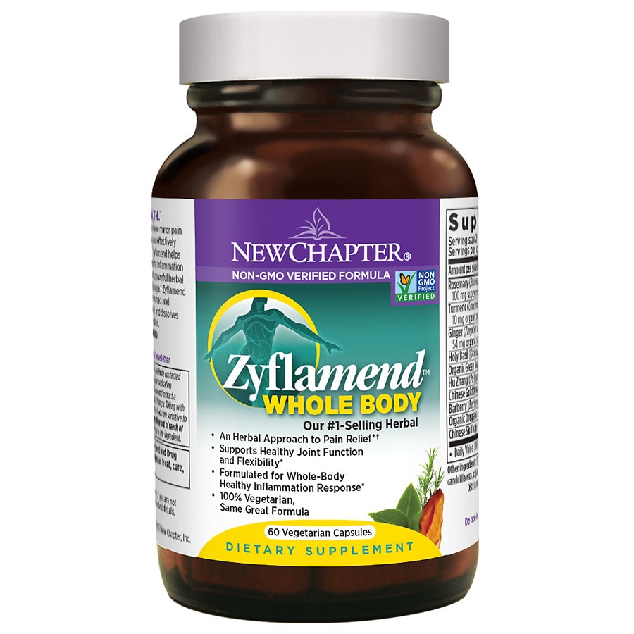 New Chapter Zyflamend Whole Body Vegetarian Capsules