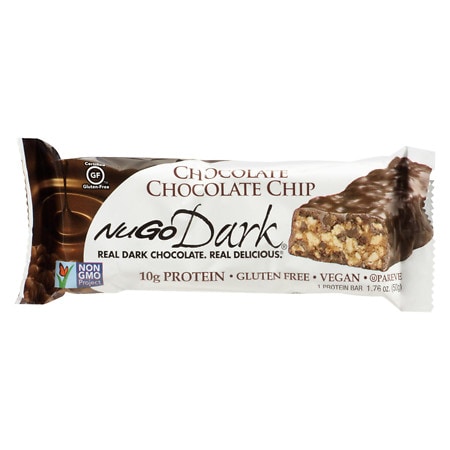NuGo Dark Nutrition Bar Chocolate Chocolate Chip - 1.76 oz.