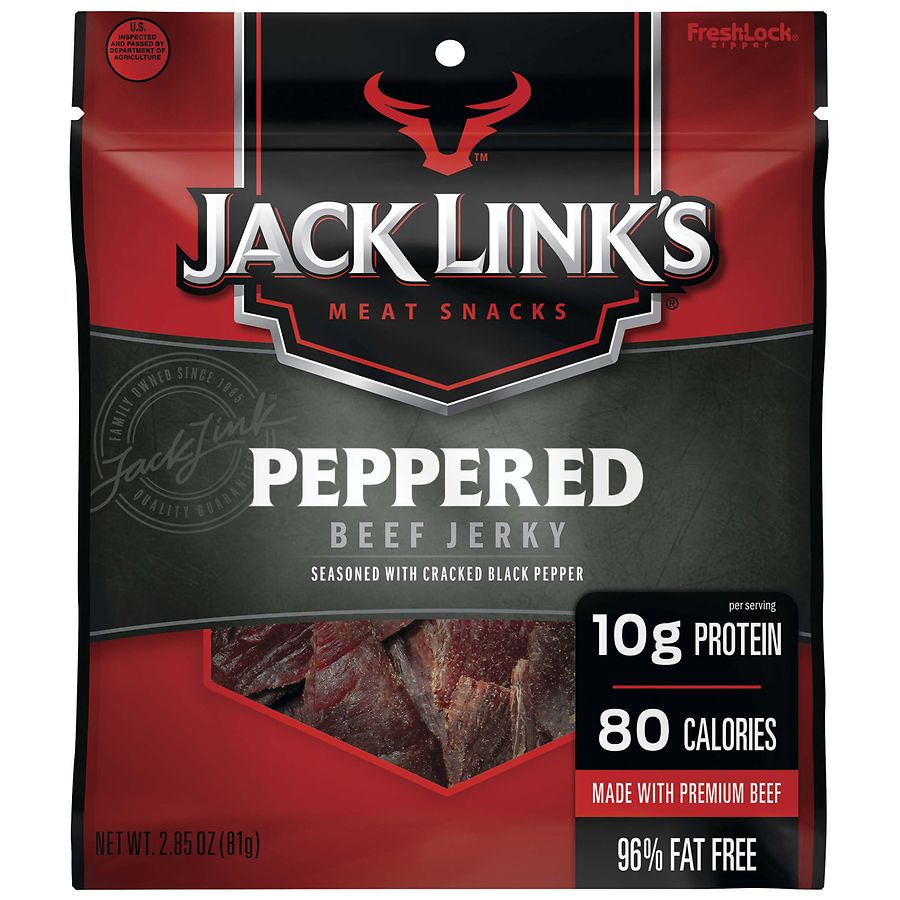 Jack Link's Beef Jerky Peppered | Walgreens