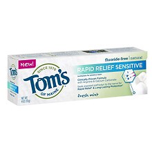 tom's toothpaste for sensitive teeth