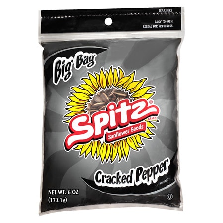 SPITZ Sunflower Seeds Cracked Pepper | Walgreens