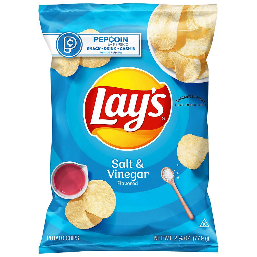  Lay's Potato Chips Salt & Vinegar 