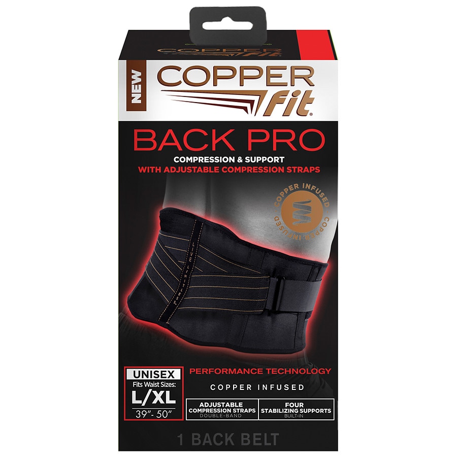 Ultimate Performance™ Neoprene Back Support Lower Back Compression Support Strap 