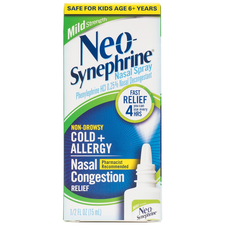 decongestant spray