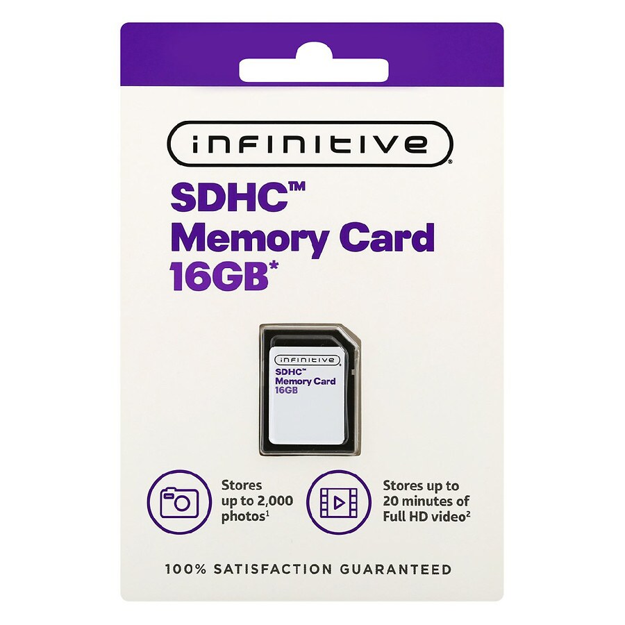 Infinitive High Performance SD Memory Card 16GB