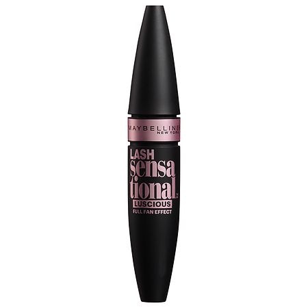 Maybelline Lash Sensational Luscious Washable Mascara Blackest Black Walgreens