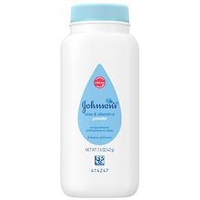 johnson's baby powder with aloe vitamin e