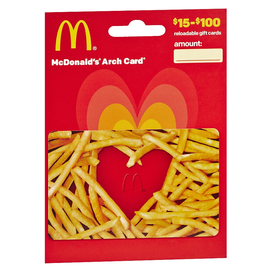 mcdonald's gift card balance