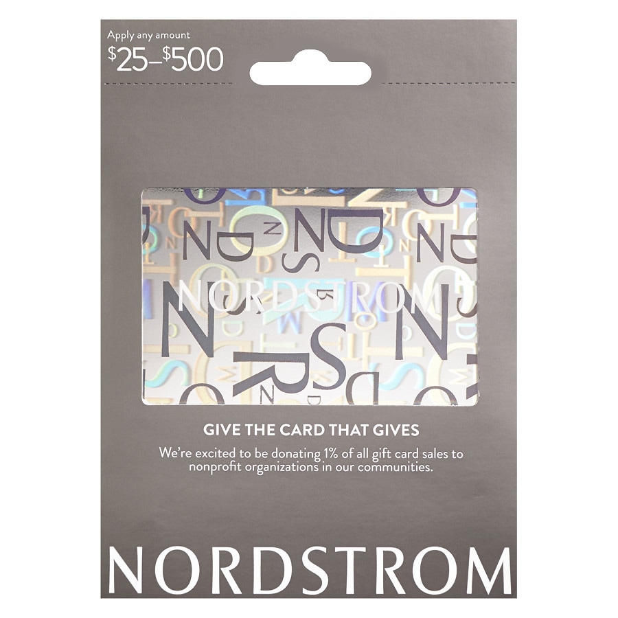 NORDSTROM NonDenominational Gift Card Walgreens