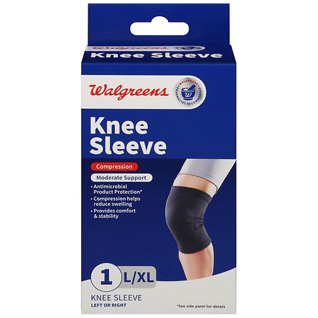 Provides Comfortable & Lightweight Compression to Stabilize Muscles in The Knee Shock Doctor Knee Brace Wrap Knee Support Stabilizes Patella Single 