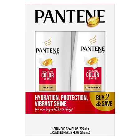 UPC 080878072149 product image for Pantene Radiant Color Shine Shampoo and Conditioner Value Pack - 1.0 set | upcitemdb.com