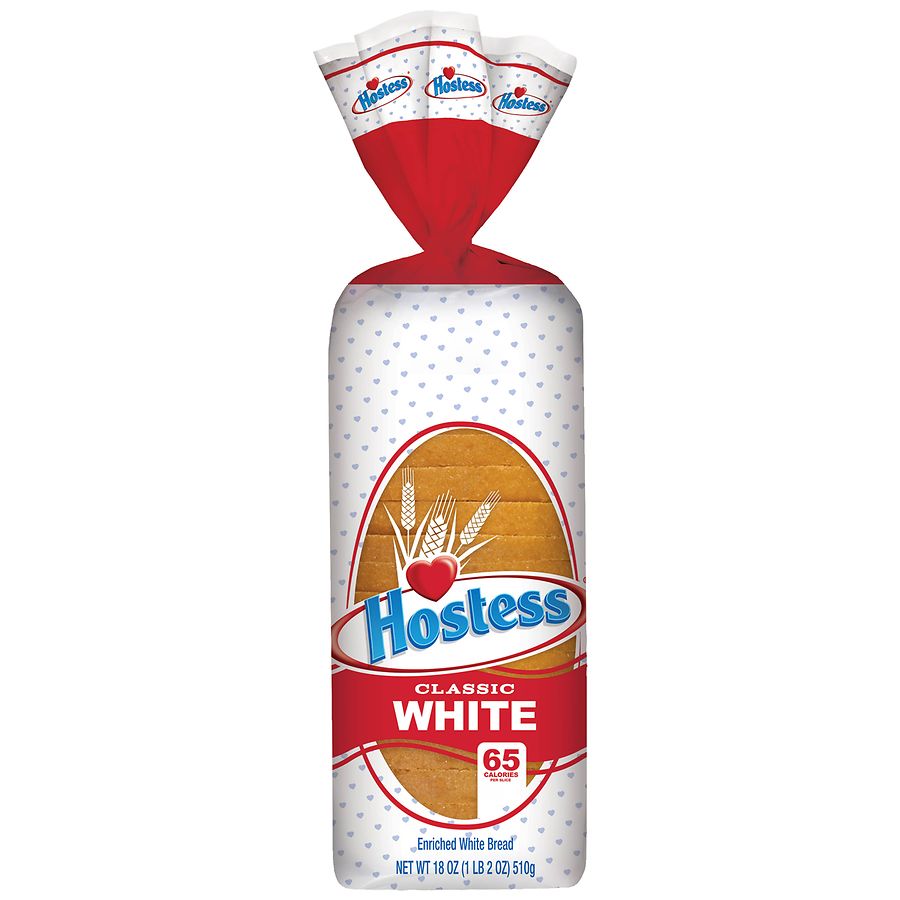 Hostess Classic Bread Loaf White | Walgreens