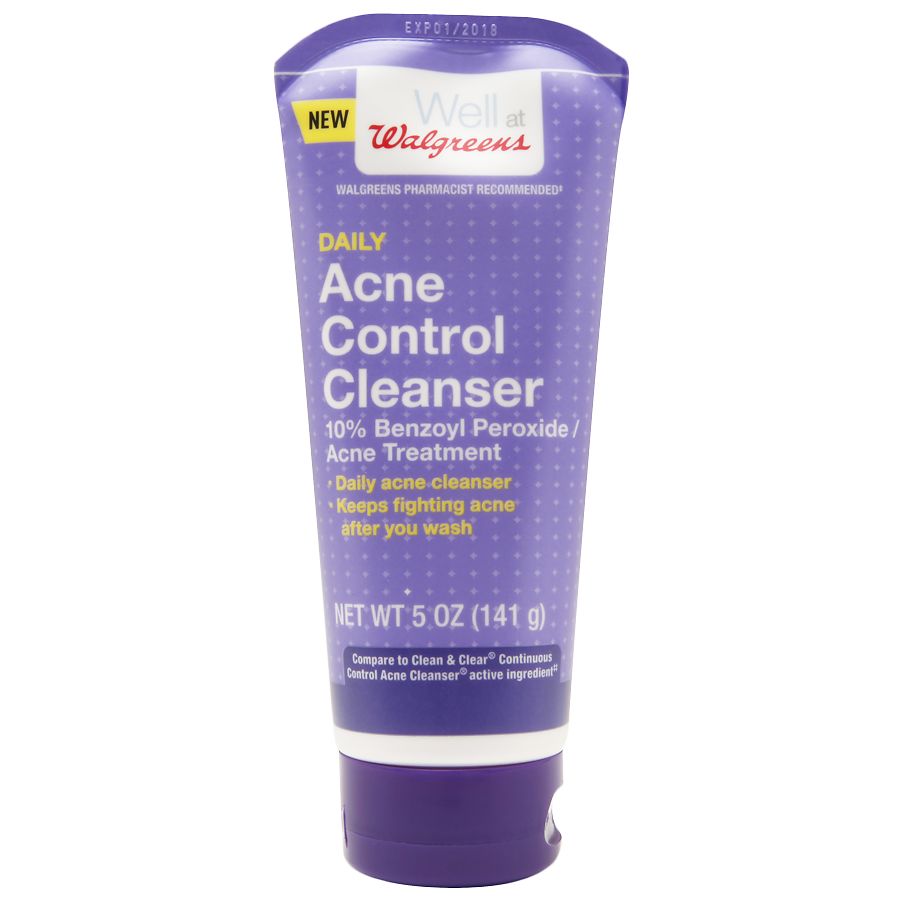 Walgreens Daily Acne Control Cleanser.
