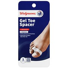 Walgreens Stay Put Gel Toe Separator 