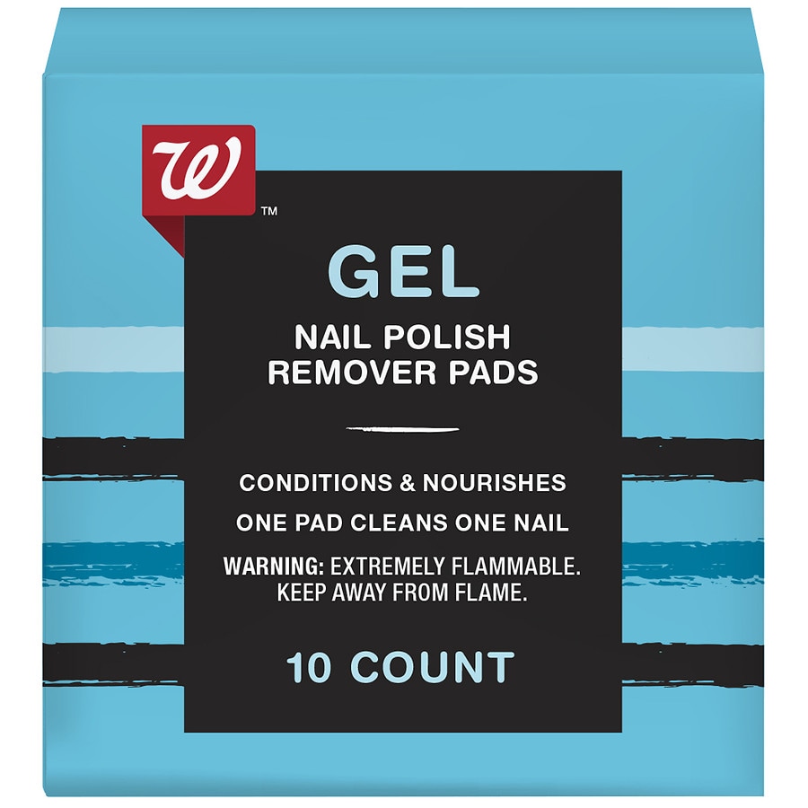 Walgreens Gel Nail Polish Remover Pads